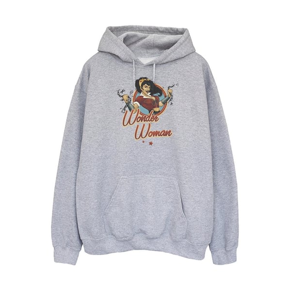 Wonder Woman Womens/Ladies Badge Hoodie
