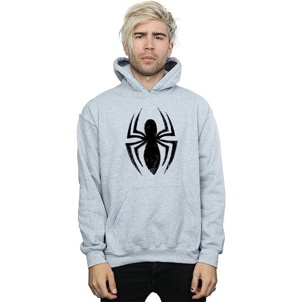 Spider-Man Mens Ultimate Spider Logo Hoodie