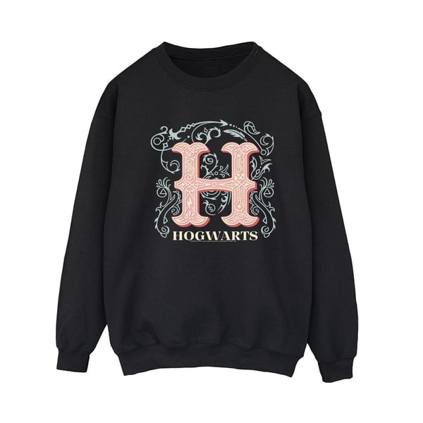 Harry Potter Womens/Ladies Flowers H Sweatshirt