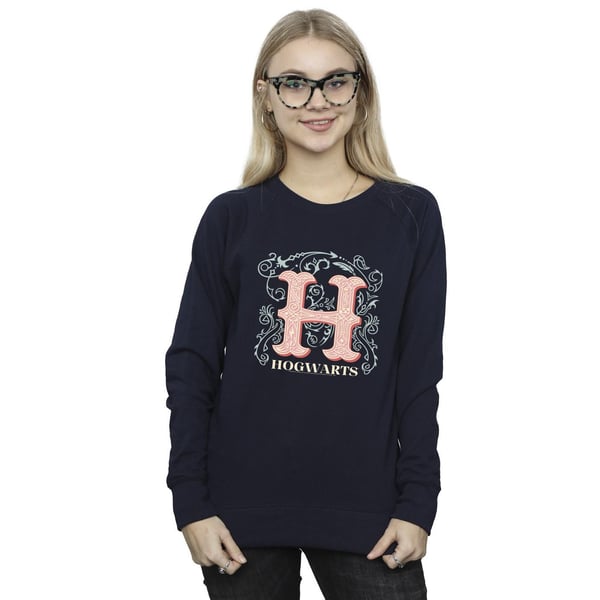 Harry Potter Womens/Ladies Flowers H Sweatshirt