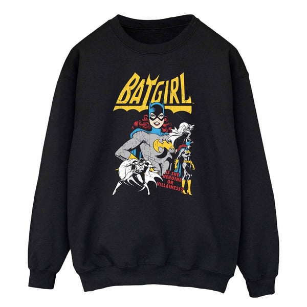DC Comics Womens/Ladies Heroine Or Villainess Batgirl Sweatshirt