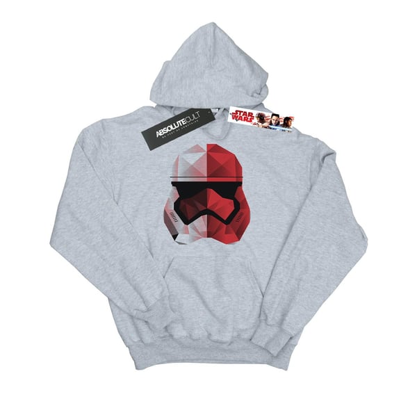 Star Wars: The Last Jedi Mens Stormtrooper Cubist Helmet Hoodie