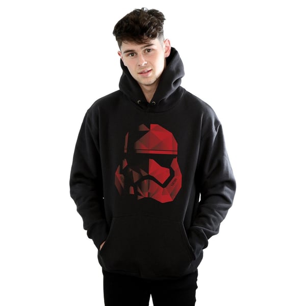 Star Wars: The Last Jedi Mens Stormtrooper Cubist Helmet Hoodie