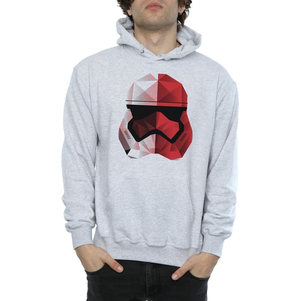 Star Wars: The Last Jedi Mens Stormtrooper Cubist Helmet Hoodie