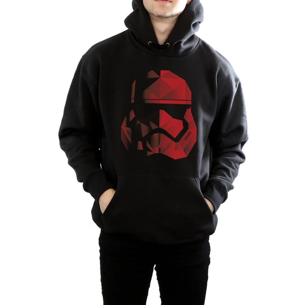 Star Wars: The Last Jedi Mens Stormtrooper Cubist Helmet Hoodie