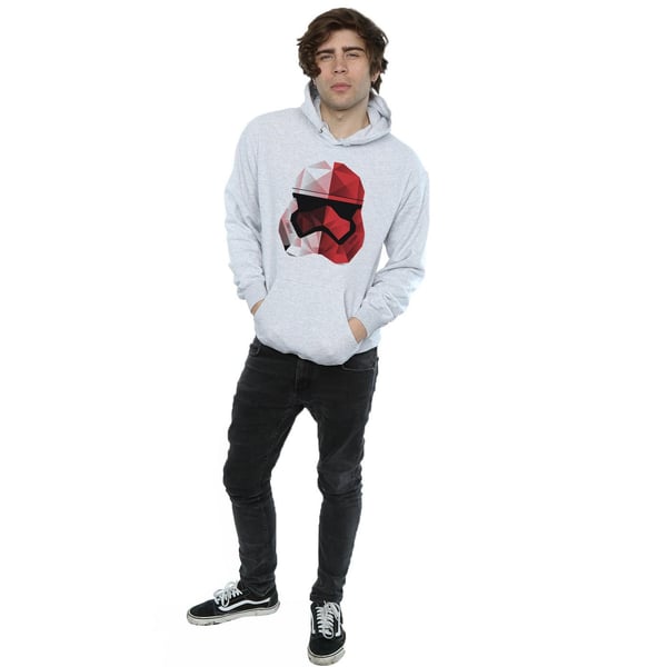 Star Wars: The Last Jedi Mens Stormtrooper Cubist Helmet Hoodie