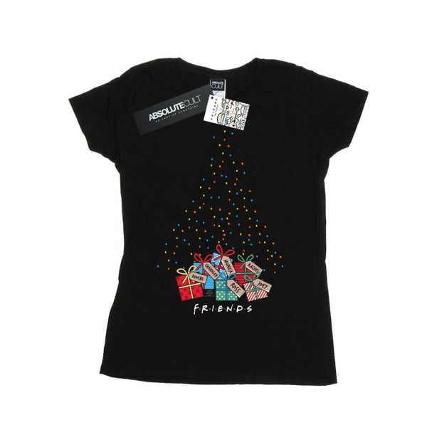 Friends Womens/Ladies Christmas Tree Lights Cotton T-Shirt