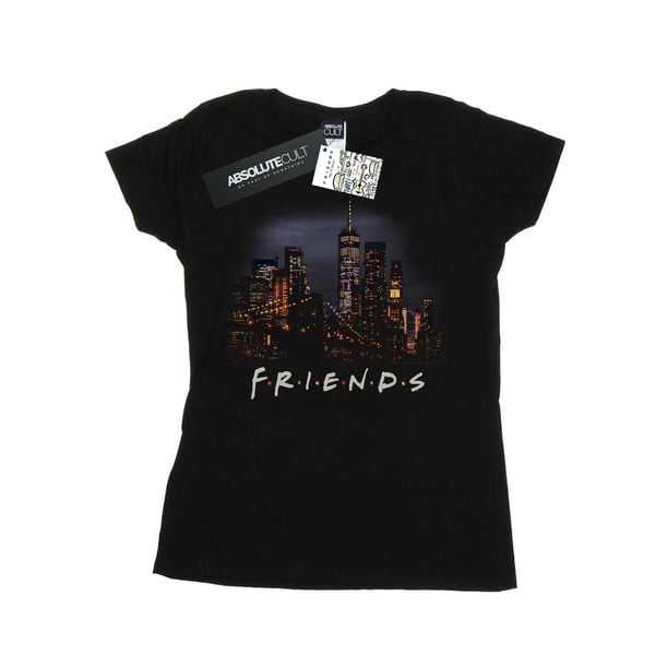 Friends Dam/Dam Natt Skyline T-shirt i Bomull
