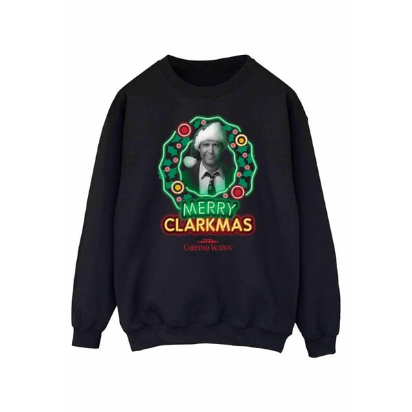 National Lampoon´s Christmas Vacation Womens/Ladies Merry Clarkmas Sweatshirt National Lampoon´s Christmas Vacation Womens/Ladies Merry Clarkmas Sweatshirt