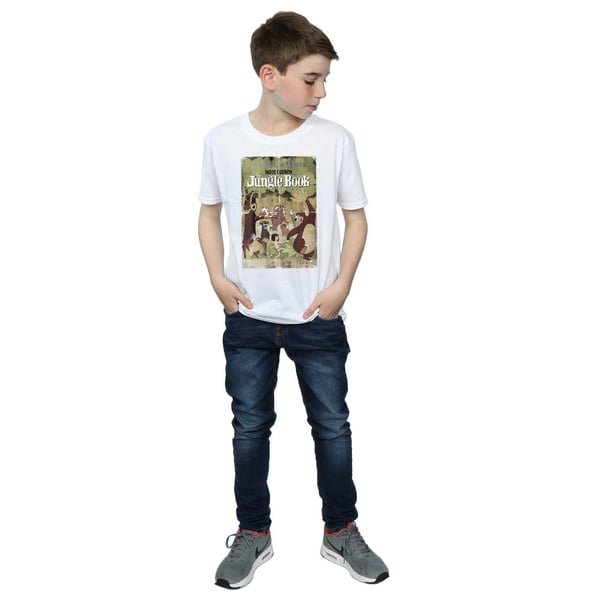 Disney Boys The Jungle Book Retro Poster T-Shirt