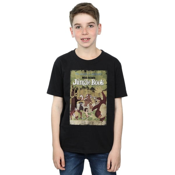 Disney Boys The Jungle Book Retro Poster T-Shirt
