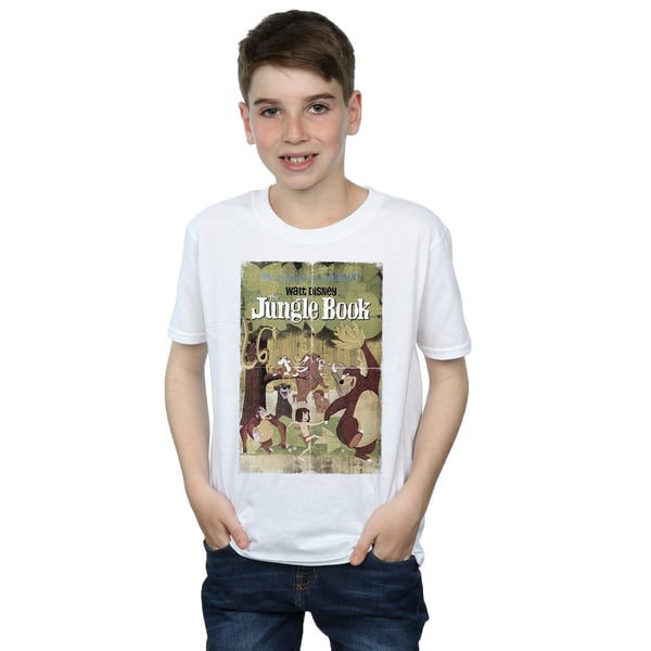 Disney Boys The Jungle Book Retro Poster T-Shirt