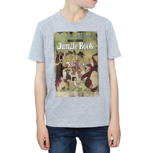 Disney Boys The Jungle Book Retro Poster T-Shirt