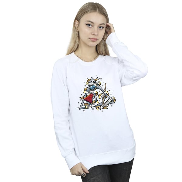 Harry Potter Womens/Ladies The Deathly Hallows Sweatshirt