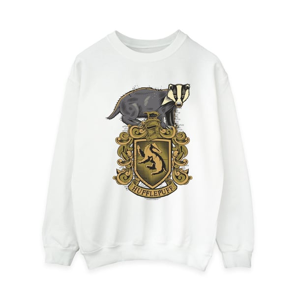 Harry Potter Womens/Ladies Hufflepuff Sketch Crest Sweatshirt