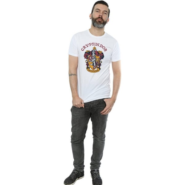 Harry Potter Mens Gryffindor Cotton T-Shirt