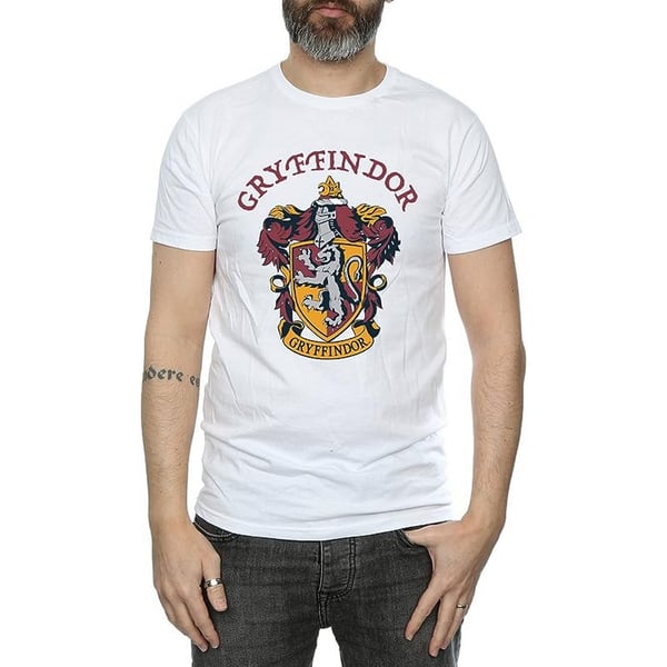 Harry Potter Mens Gryffindor Cotton T-Shirt