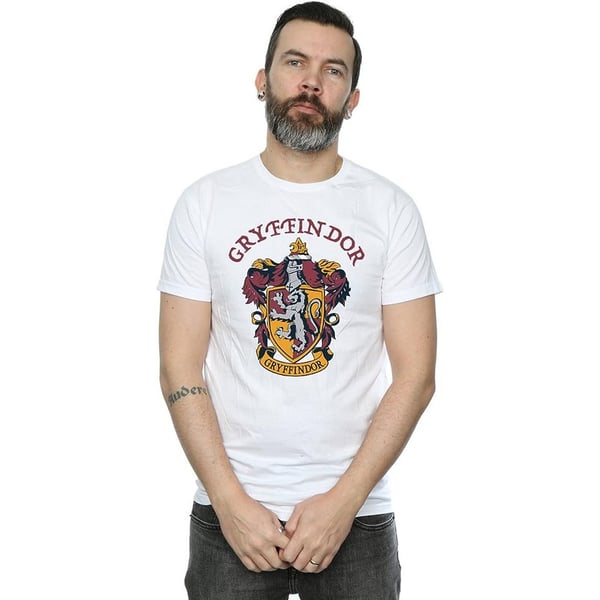 Harry Potter Mens Gryffindor Cotton T-Shirt
