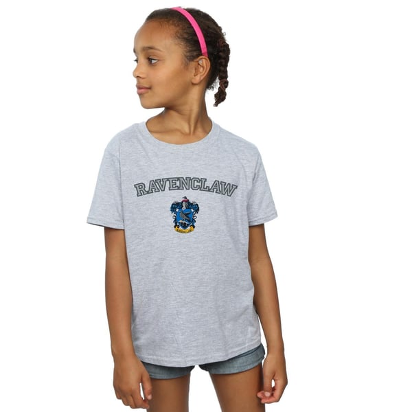Harry Potter Girls Ravenclaw Crest Cotton T-Shirt