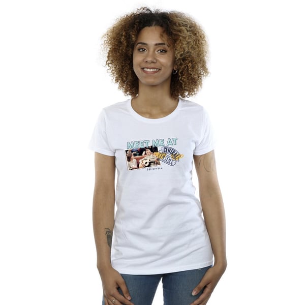 Friends Womens/Ladies Meet Me At Central Perk Cotton T-Shirt