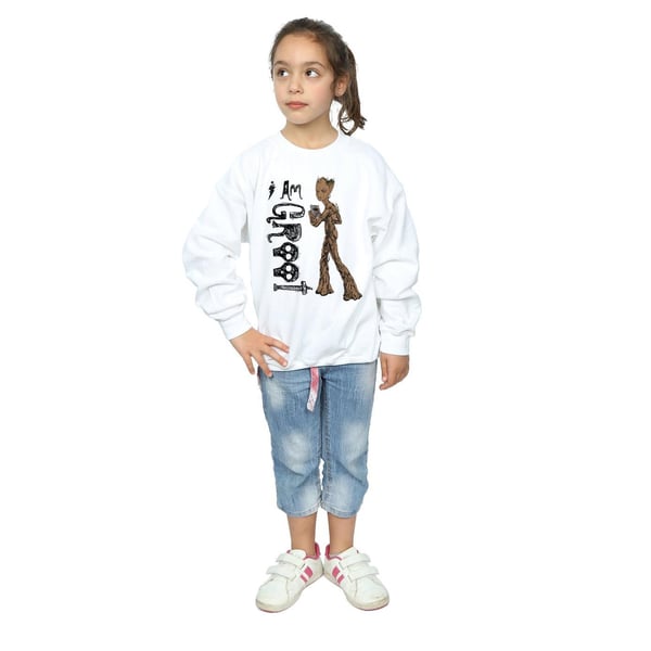 Avengers Infinity War Girls I Am Teenage Groot Sweatshirt