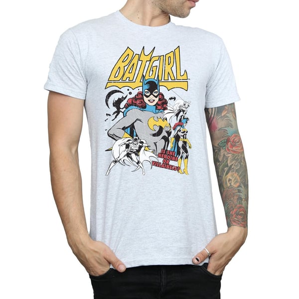 DC Comics Mens Batgirl Heroine or Villainess T-Shirt