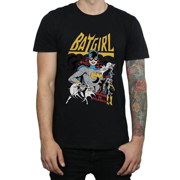 DC Comics Mens Batgirl Heroine or Villainess T-Shirt