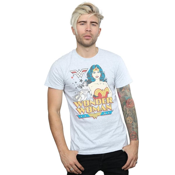 DC Comics Miesten Ihmenainen Poseeraa T-paita