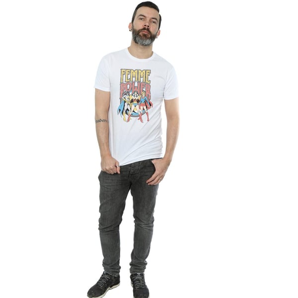 DC Comics Mens Wonder Woman Femme Power T-Shirt