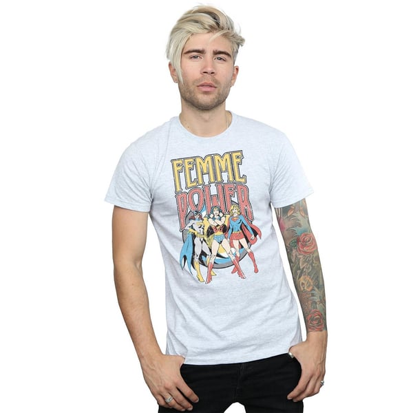 DC Comics Mens Wonder Woman Femme Power T-Shirt