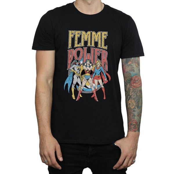 DC Comics Mens Wonder Woman Femme Power T-Shirt