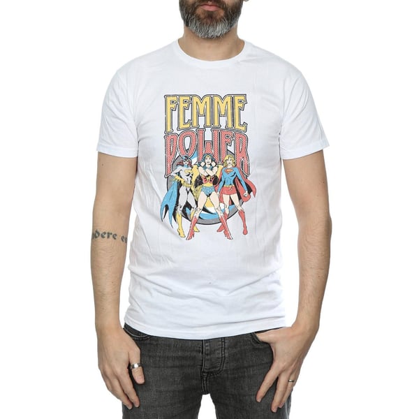 DC Comics Mens Wonder Woman Femme Power T-Shirt