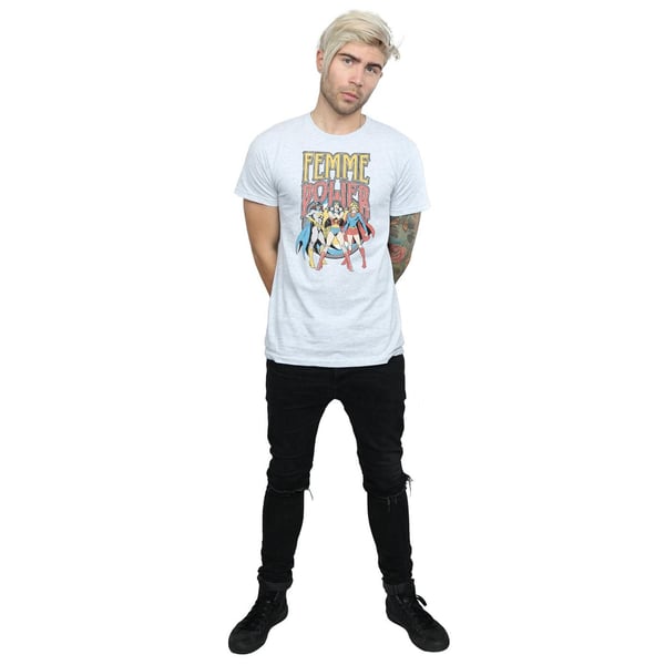 DC Comics Mens Wonder Woman Femme Power T-Shirt
