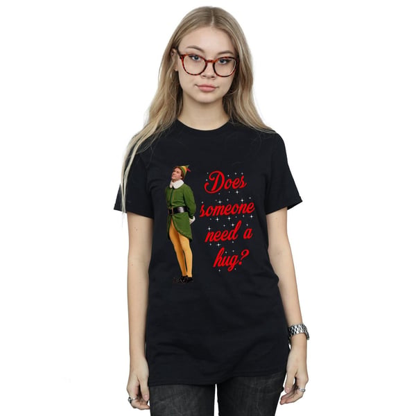 Elf Womens/Ladies Hug Buddy Cotton Boyfriend T-Shirt