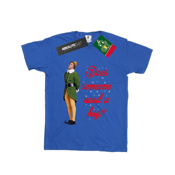Elf Dam/Dam Hug Buddy T-shirt i bomull med boyfriend-passform