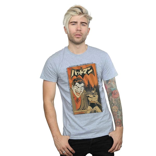 DC Comics Mens The Joker Cover T-Shirt