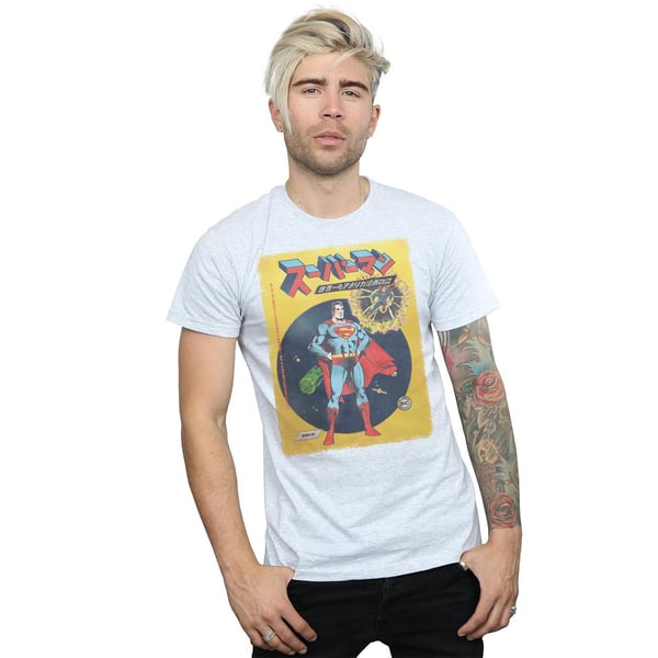 DC Comics Mens Superman International Cover T-Shirt