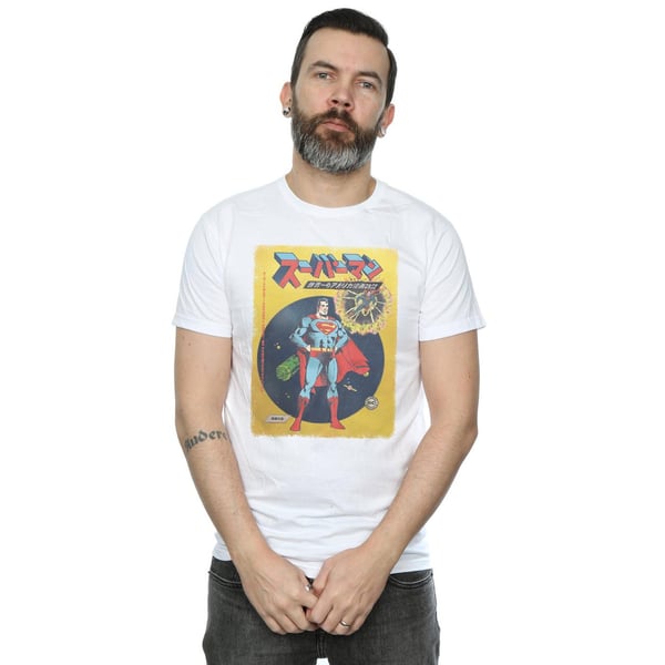 DC Comics Mens Superman International Cover T-Shirt