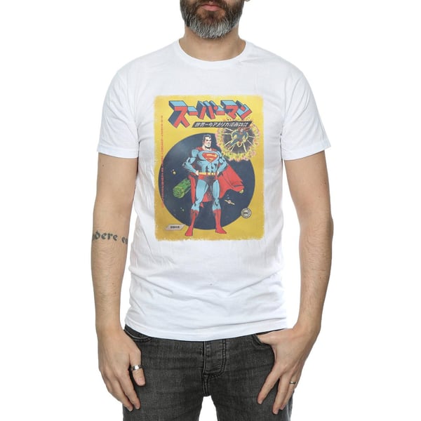DC Comics Mens Superman International Cover T-Shirt
