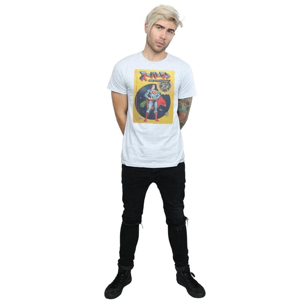 DC Comics Mens Superman International Cover T-Shirt