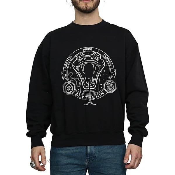 Harry Potter Mens Slytherin Sweatshirt
