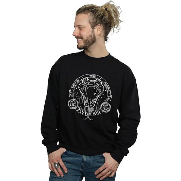 Harry Potter Mens Slytherin Sweatshirt