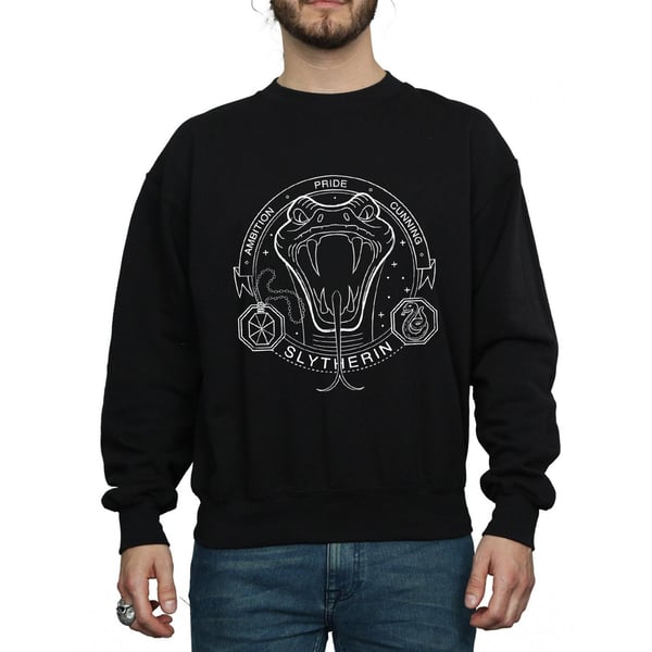Harry Potter Mens Slytherin Sweatshirt