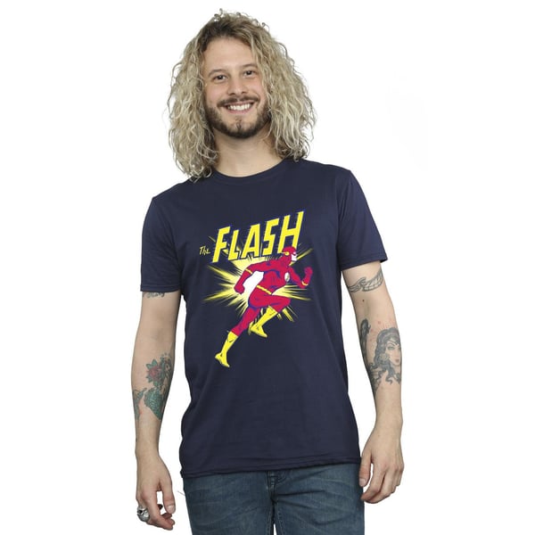 DC Comics Mens The Flash Running T-Shirt