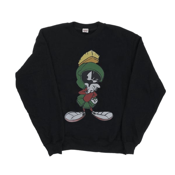 Looney Tunes Mens Marvin The Martian Pose Sweatshirt