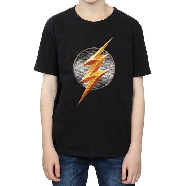 DC Comics Boys Justice League Movie Flash Emblem T-Shirt