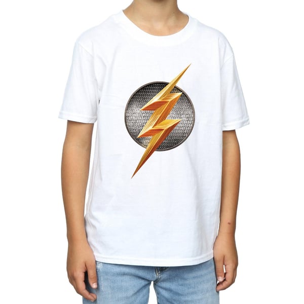 DC Comics Boys Justice League Movie Flash Emblem T-Shirt