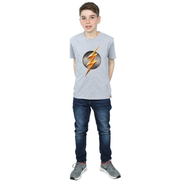 DC Comics Boys Justice League Movie Flash Emblem T-Shirt