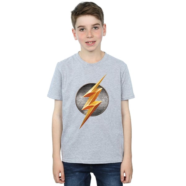 DC Comics Boys Justice League Movie Flash Emblem T-Shirt