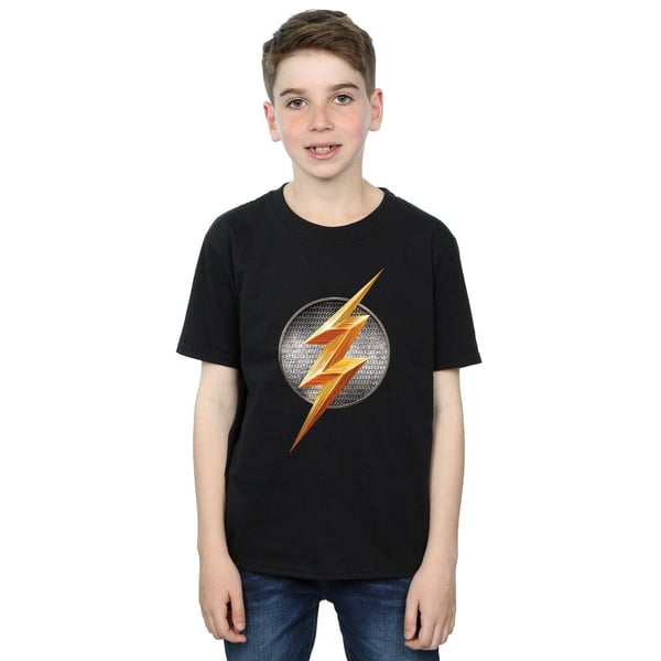 DC Comics Boys Justice League Movie Flash Emblem T-Shirt